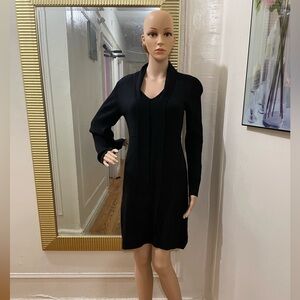 SHANI Black Long Sleeve Dress
